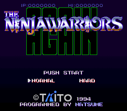 Ninja Warriors Again - Blood Patch